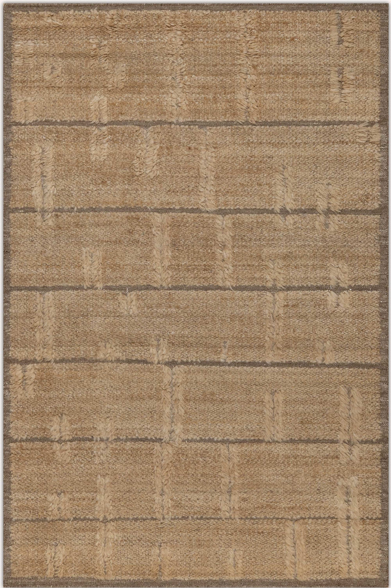 Tuft Camel wool rug