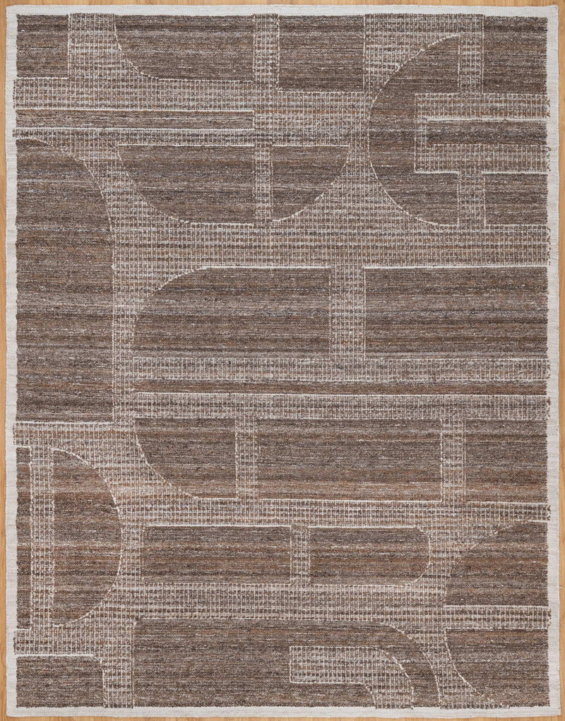 Cartograph Umber wool rug