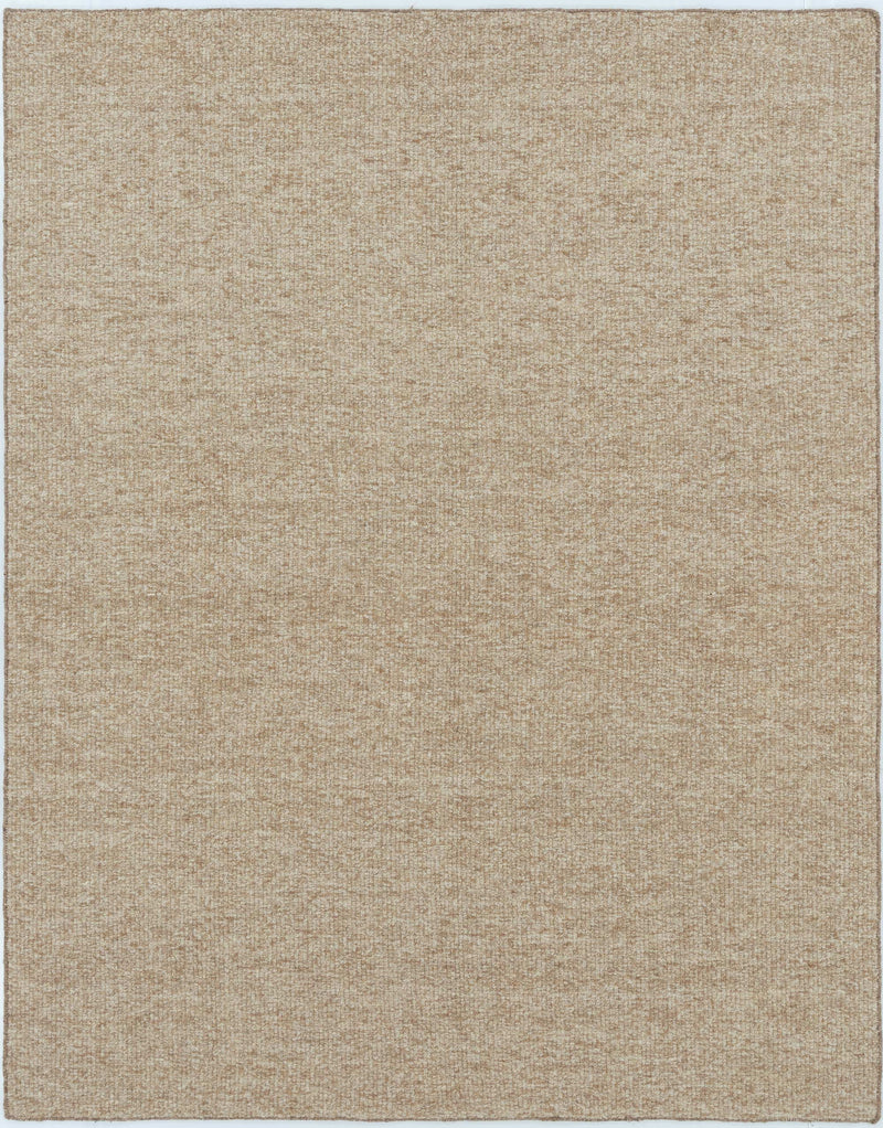 Cumin Rose hand-woven wool rug